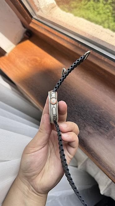 Техника и электроника: Apple Watch Ultra (49 мм) с ремешком Ocean Band (темно‑синий) и — 3