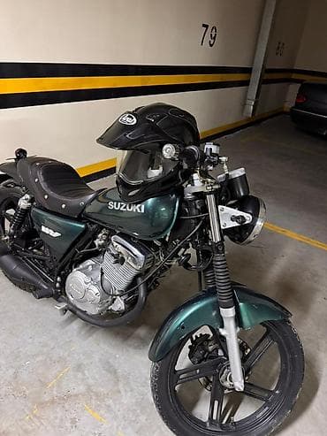 продажа бу мотоциклов: Классический мотоцикл Suzuki, 125 куб. см, Бензин, Взрослый, Б/у — 5