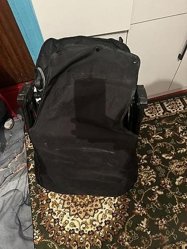 коляска уоуо: Коляска, Другой бренд, цвет - Черный, Б/у, Самовывоз — 1