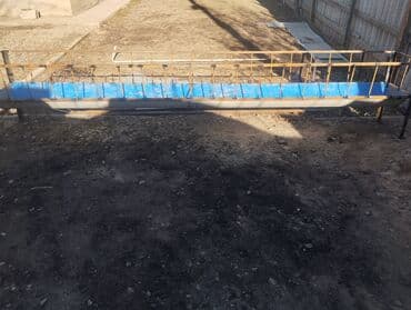 оборудование для корма: Кормушка для крупного рогатого скота/овец - Двухсекционная длинная — 2