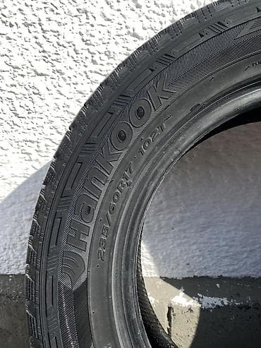 куплю авто каракол: Шиналар 235 / 60 / R 17, Кыш, Колдонулган, Комплект, Жеңил унаалар, Корея, Hankook — 4