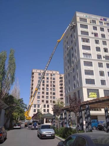 кран монепулятор: ОсООАвтовышкаKG. 46 метров 4000сом/час, минимальный выезд на 2 часа! — 3