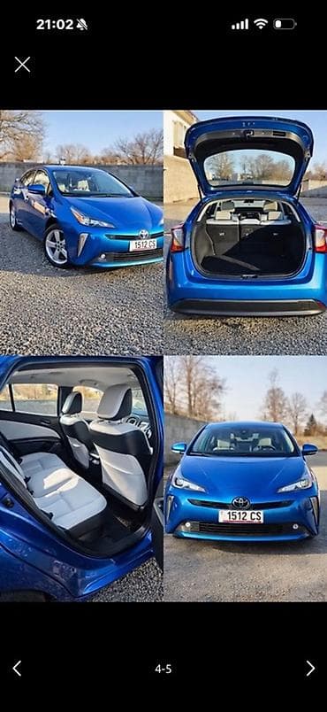 top riding: Toyota Prius: 2020 г., Автомат, Гибрид, Хэтчбэк — 1
