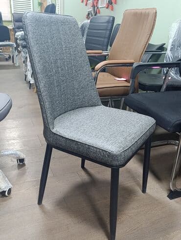 чистящие средства acropolis: Стул для кухни, Другой материал, цвет - Серый — 1