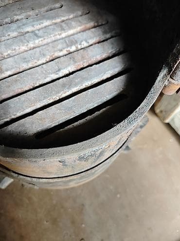 Печь-буржуйка металлическая, цилиндрическая Состояние идеальное