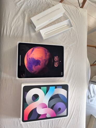 Планшет, Apple, память 64 ГБ, 10" - 11", Wi-Fi, Б/у, Классический цвет - Серебристый