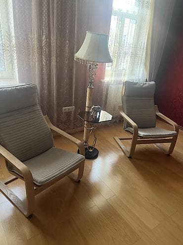 икеа вешалка: 2 штуки. Можно сказать новые очень удобные. Кресло IKEA POÄNG - — 5