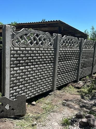 Бетонный еврозабор, Декоративный, Новый, В розницу — 4