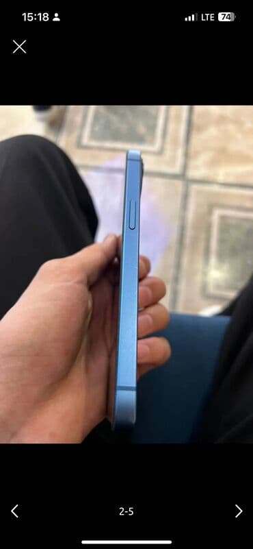 iphone 13 оригинал: IPhone 13, Б/у, 128 ГБ, Синий, Защитное стекло, Зарядное устройство, Кабель, 84 % — 2