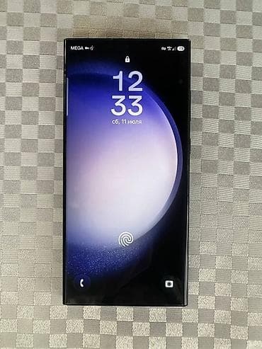 самсунг samsung: Samsung Galaxy S23 Ultra, Б/у, 256 ГБ, цвет - Черный — 1