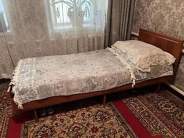 одиночный кровать: Односпальная кровать, С матрасом, длина - 195 см — 1