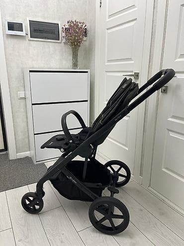 электро велики: Прогулочная коляска Cybex Balios S (черная) - Универсальная — 6