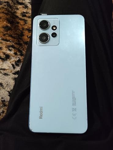 redmi note 11 lite: Redmi, Redmi Note 12, Б/у, 256 ГБ, цвет - Голубой, eSIM — 4
