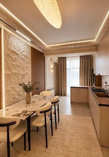 3 комнаты, 85 м², Кок-Жар ж/м Элитка, 7 этаж, Евроремонт — 6