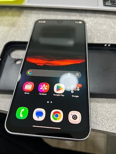 Samsung Б/у, 128 ГБ, цвет - Серебристый, 2 SIM — 2