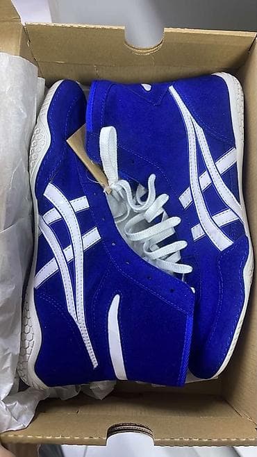 Мужские кроссовки, 41, Asics, Новый, цвет - Синий, Самовывоз