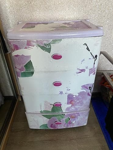 комод для одежды пластик: Детский комод, Б/у, Без пеленального столика, Пластик, цвет - Розовый — 2