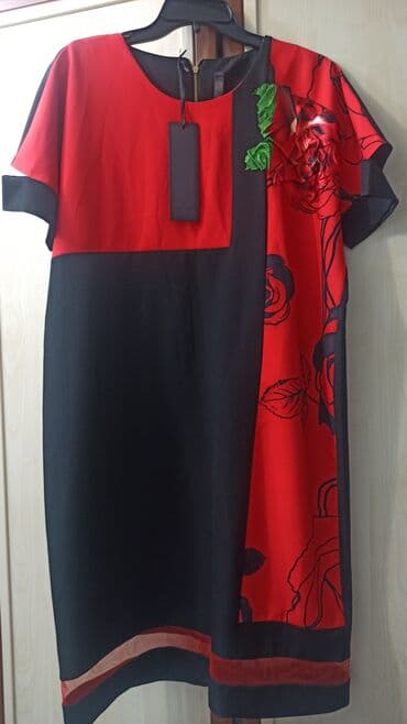 вечернее турецкая платье: Платье турецкое новое. Размер на 46-48. Длина до колен — 1