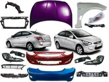 разбор хендай солярис: Бампер Hyundai — 1