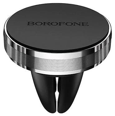 android 2din: Магнитный держатель для смартфона BOROFONE BH8 (Black) - Крепление в — 2