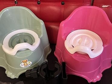 детские коляски буу: Детские товары комплектом: 1) Горшки детские, 2 шт. - Цвета: розовый — 1