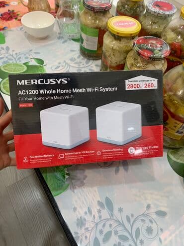 MERCUSYS AC1200 whole home mesh Wi-Fi system Halo H30 2 pack Вай