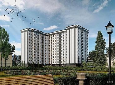 osh flats: 1 комната, 55 м², Элитка, 6 этаж, Евроремонт — 1