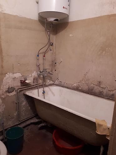 комната бишкеке: 48 м², Без мебели — 5