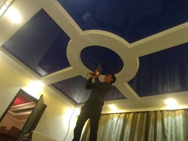 купить подвесное кресло: Керме шыптар Жылтырак, Жылтырабаган, 3D потолоктор Монтаждоо, Кепилдик, Демонтаждоо — 10