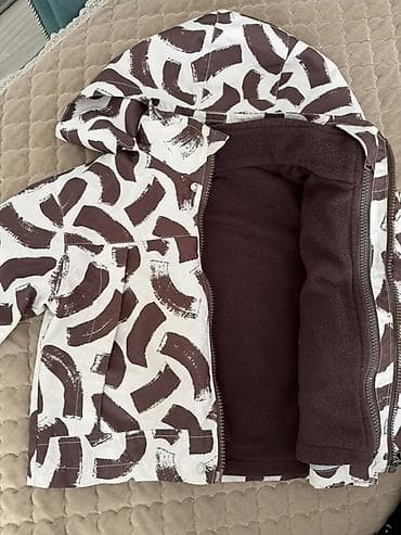 Детские электрокары: Детская демисезонная куртка с капюшоном. - Теплая флисовая подстёжка — 1