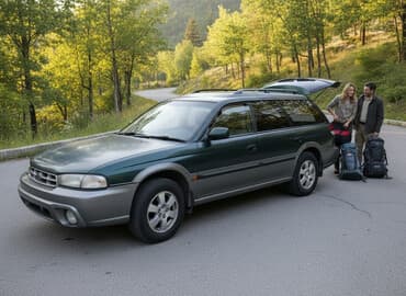 шины lx 470: Subaru Legacy: 1997 г., 2 л, Автомат, Бензиновая, Универсал — 2