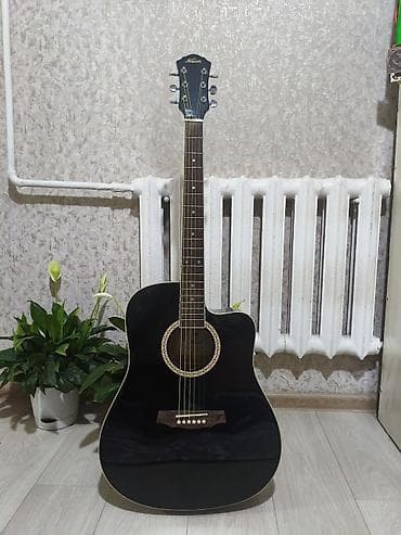Музыкальные инструменты: Акустическая гитара Kapok LD-18C BK - Тип: стальная акустика формата — 1