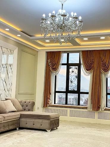 central park: 3 комнаты, Агентство недвижимости, Без подселения, С мебелью полностью — 4