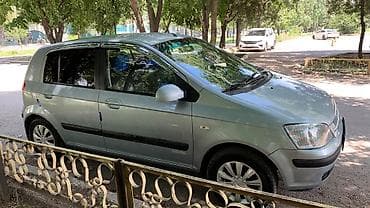Hyundai Getz: 2004 г., 1.4 л, Кол менен иштөөчү, Бензин, Хетчбек — 1