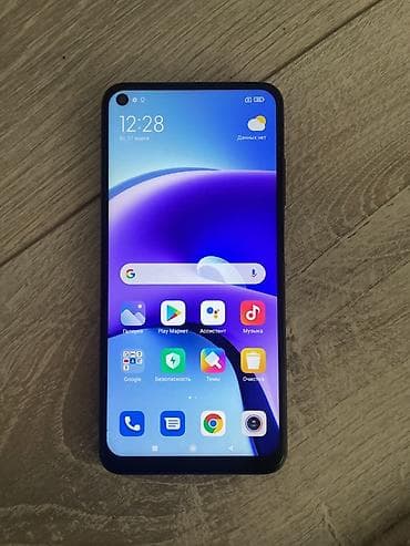Apple iPhone: Redmi, Redmi Note 9T, Б/у, 128 ГБ, цвет - Серый, 2 SIM — 1