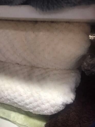 детское одеяло на овчине: Плед, Корея, Новый, Все сезоны, Двусторонний — 22