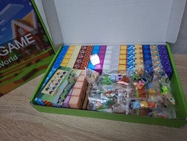 фигурки пони: 🧲 Магнитные кубики Minecraft 212шт + 8 минифигурок - 1950 сом 192 — 4