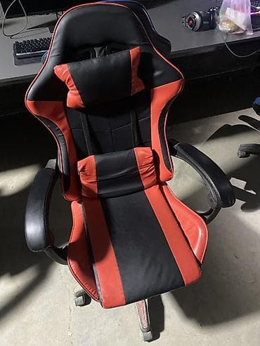 электронный бешик: Оюн үчүн кресло, Дөңгөлөктүү, Экокожа — 1