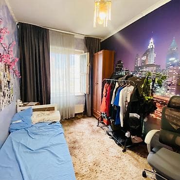 3 комнаты, 62 м², Джал мкр (в т.ч. Верхний, Нижний, Средний) 105 серия, 4 этаж, Требуется ремонт — 2