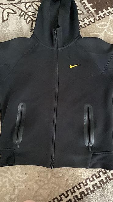 Толстовки: Мужская толстовка, L, Nike, Б/у, цвет - Черный — 3