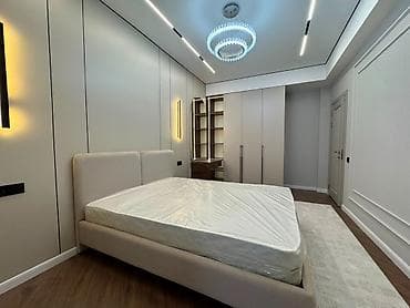 osh flat: 3 комнаты, 104 м², Асанбай мкр Элитка, 10 этаж, Дизайнерский ремонт — 4