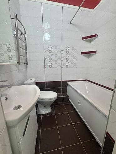 Продажа квартир: 2 комнаты, 51 м², Аламедин-1 мкр Элитка, 4 этаж, Евроремонт — 8