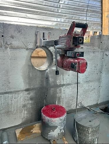 Алмазное бурение отверстий в бетоне, железобетоне, кирпиче и камне. - — 1