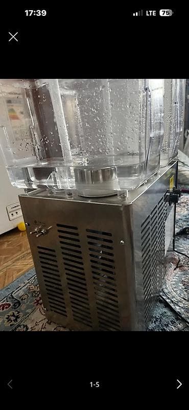 Бытовая техника: Сок муздаткыч. Сокоохладитель жаны Диспенсер для охлаждения напитков — 1