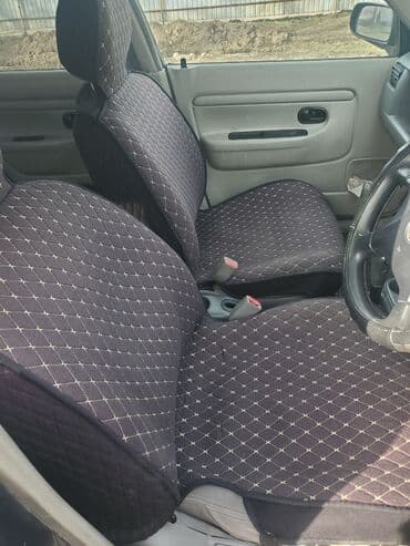 чехол на: Чехлы Тканевые, С подогревом, цвет - Черный, Mazda, Б/у, Самовывоз — 7