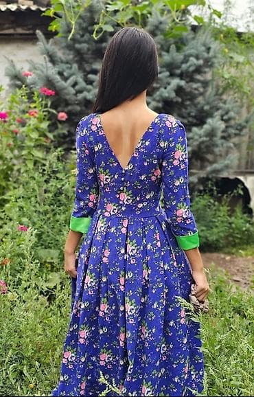 плащ велюр: Вечернее платье, Коктейльное, Длинная модель, С рукавами, S, M — 8