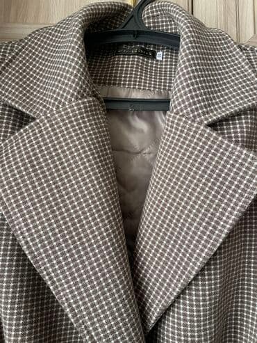 плащ дождовик: Плащ, Тренчкот, С утеплителем, XL — 4