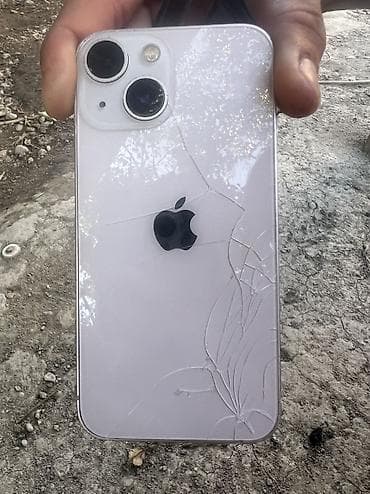iphone разбит: IPhone 13 mini, Б/у, 128 ГБ, Розовый, 100 % — 6