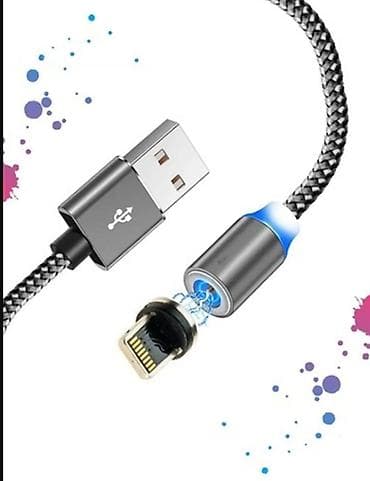 Магнитный кабель Lightning для айфона М-7 - Тип: магнитный