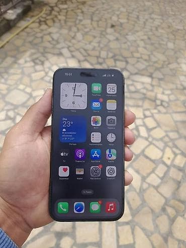 ryzen 7 5700: IPhone 14 Pro Max, Б/у, 128 ГБ, Jet Black, Чехол, Кабель, 85 % — 1